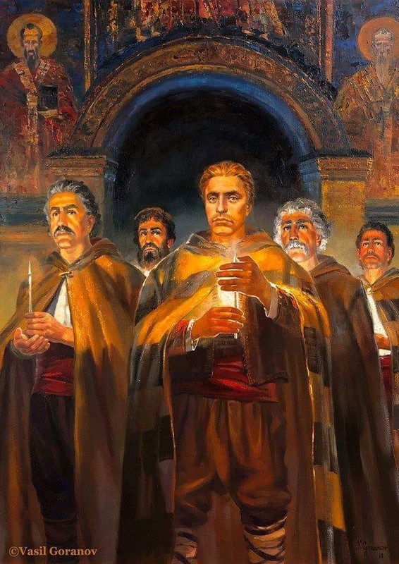 ЛЕВСКИ в ЦЪРКВА.